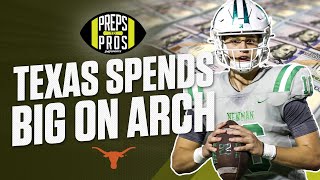 Arch Manning treated like royalty by the Texas Longhorns on recruiting visit | Preps to Pros