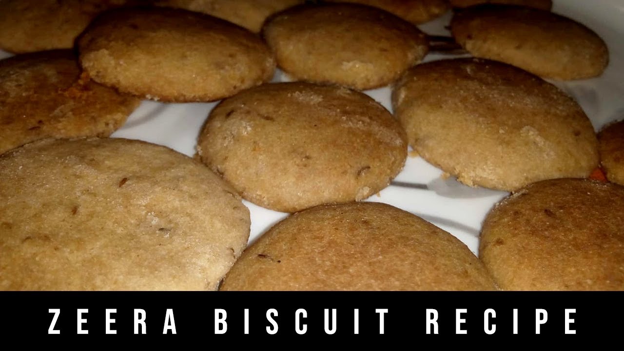 Delicious Zeera Biscuit Recipe or Wheat flour Biscuit Recipe YouTube