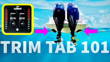 How To Use Trim Tabs On A Boat