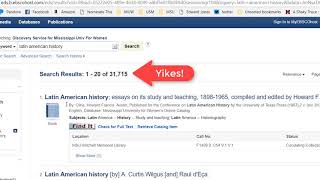 AskAthena: How to use Discovery Search