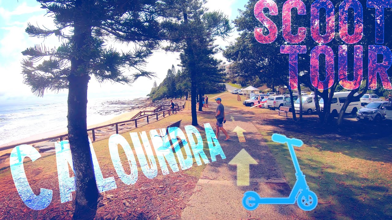 🛴  Caloundra Beach Path... UNCUT - ENJOY 😊