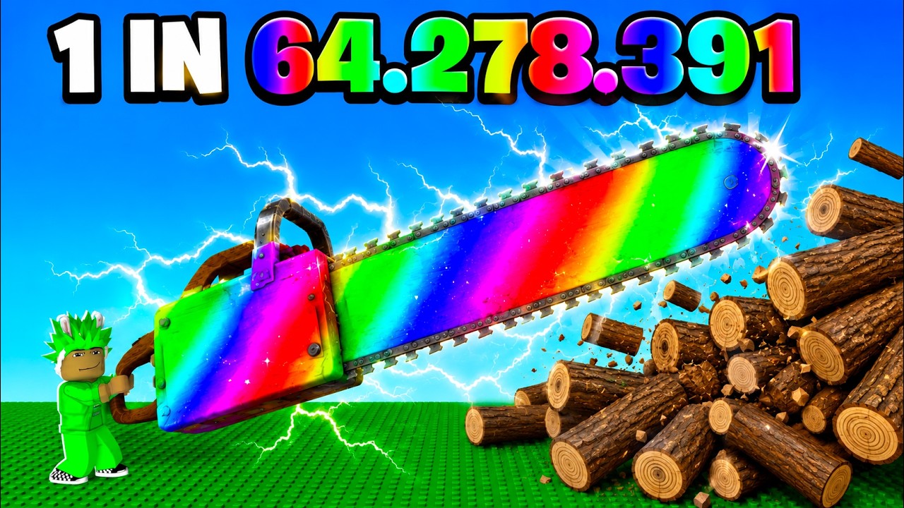 Ich bekomme SELTENE 97.000 ROBUX KETTENSÄGE!