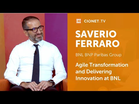 Saverio Ferraro - CIO of BNL BNP Paribas Group - Part 1