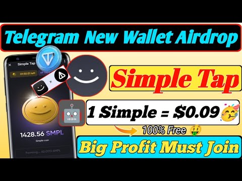 Simple Tap Telegram New Bot Mining Airdrop | Telegram New Bot Airdrop ...