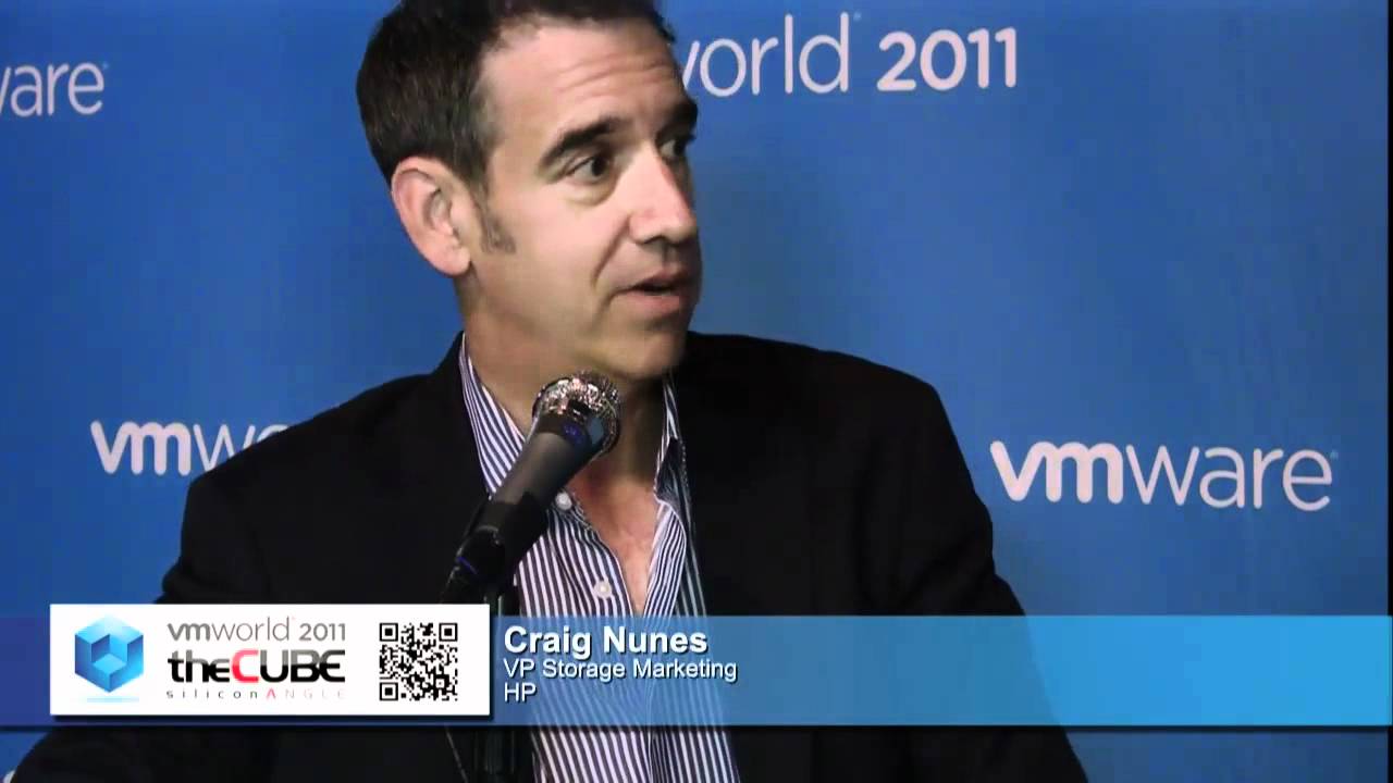 Craig Nunes, HP | VMworld 2011