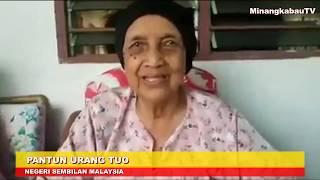 Pantun Urang Tuo Minang Negeri Sembilan
