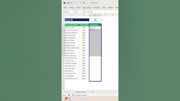 Excel Trick 50 - Beheers dynamische bereikgroepering in Excel #exceltricks #shortsviral #excelsol...