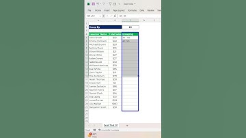 Excel Trick 50 - Beheers dynamische bereikgroepering in Excel #exceltricks #shortsviral #excelsol...
