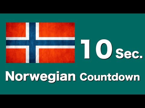 Vocal Countdown ∥ 10 Seconds in Norwegian