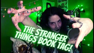 The Stranger Things tag! #books #tag #strangerthings 🧇