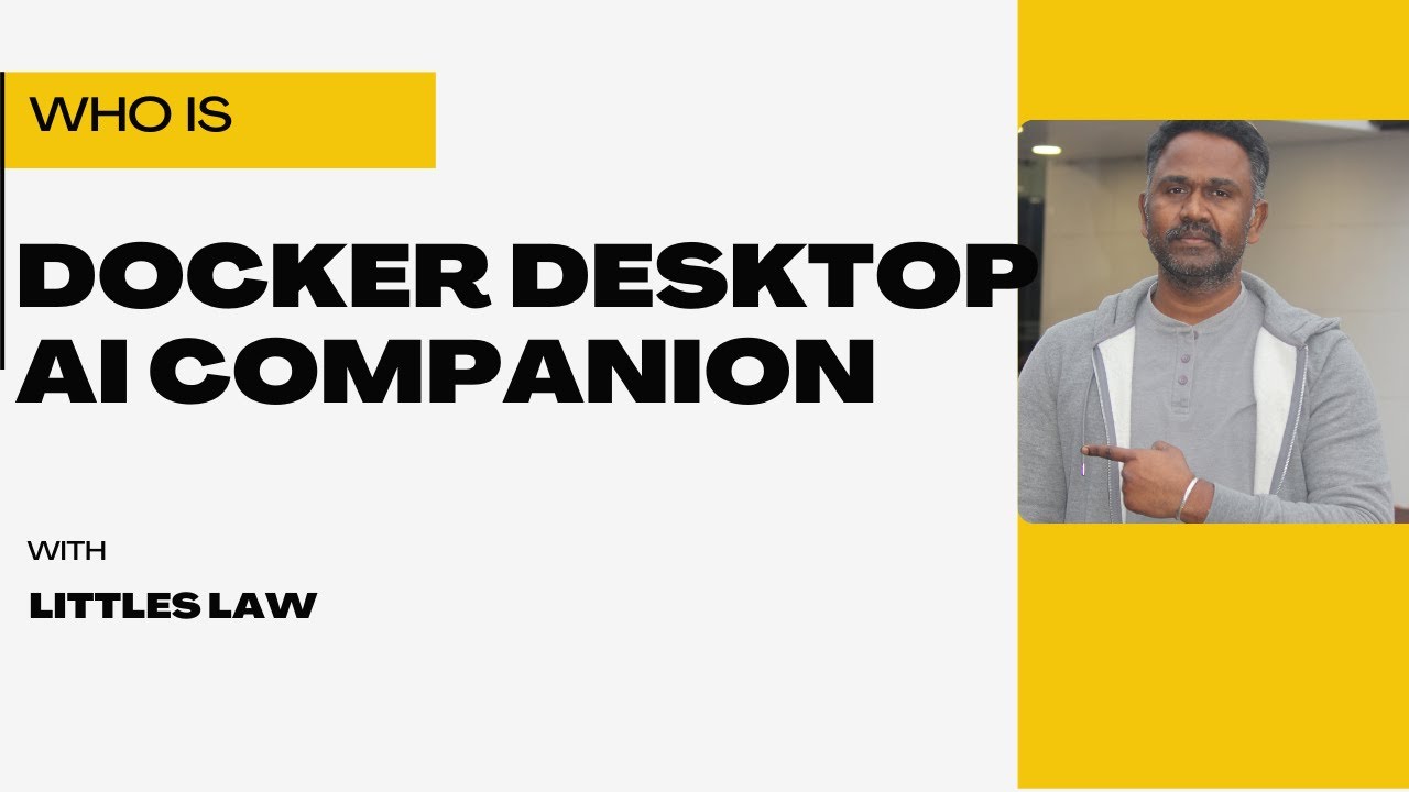 Docker desktop comes with the new ai companion ask gordon youtube