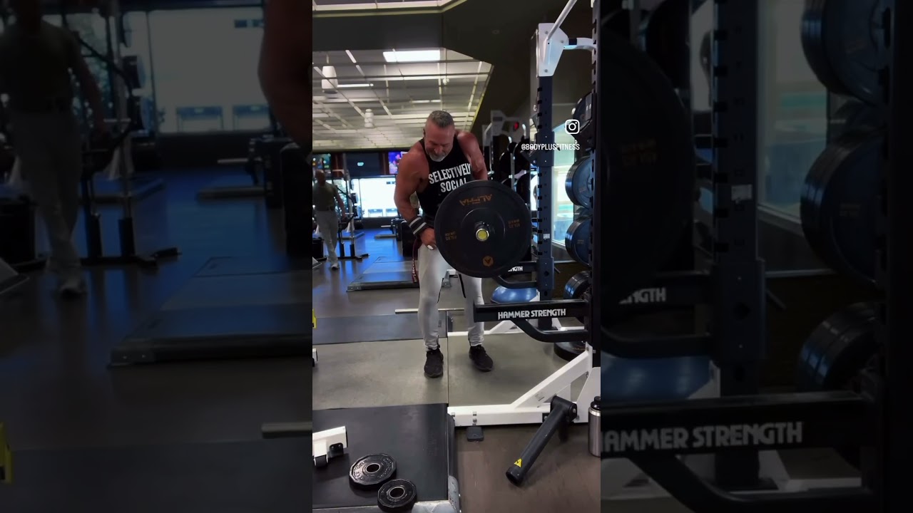 One arm barbell shrugs are a great way to work your traps. Balancing the bar forces you to control