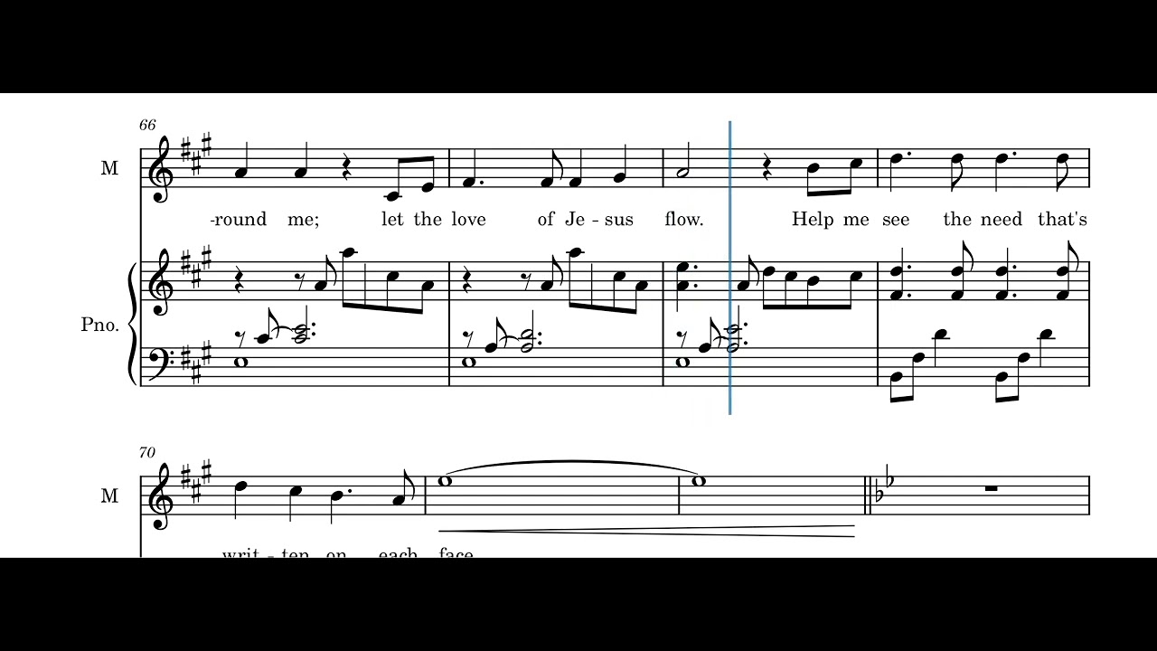 Through the Eyes of Christ - Mezzo-Soprano