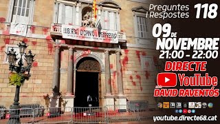 DIRECTE PREGUNTES I RESPOSTES 118 - AMB DAVID RAVENTÓS
Dilluns 09 de novembre de 2020 de 21 a 22 hores, tesperem al DIRECTE Preguntes i Respostes 118 amb David Raventós.
Per parlar de lactualitat catalana i entendre que està passant per poder així anar plegats a fer la DUI.
Per a més informació del MANIFEST PER LA UNITAT INDEPENDENTISTA PER A FER LA DUI o el Comunicat envers aquest, entreu a https://unitatperladui.directe68.cat on tenim:
1. Lectura del manifest en vídeo
2. Lectura del comunicat en vídeo
3. El manifest en escrit
4. El comunicat en escrit
5. El manifest en format PDF original
6. El manifest en format PDF versió imprimible en un foli plegat.
7. El comunicat en format PDF original
8. Veure els vídeos de suport
I molt important,
9. Hi podeu donar suport signant-lo.
Recorda que cada dilluns tindrem un nou Directe Preguntes i Respostes
////////
2020 DUI - LLIBERTAT - INDEPENDÈNCIA
INDEPENDENTISTA, AIXECAT I FEM-HO
#AIXECATIFEMHO
Tots els capítols de Radio Hadrian https://www.youtube.com/playlist?list=PLVy562hvKDpnNCATuDdHEt3FFPedA2d3f
Index de tots els programes de Radio Hadrian amb resums i enllaç https://drive.google.com/open?id=1EuQK_y0fzQoWPbe_edV7Ogzh4yhKmQwBySvwLqSVgtc
El documental ja porta més de 300 mil visionaments - https://lamentida.cat
versió en CATALÀ: https://youtu.be/Z4kc1QYO6DM
versión en ESPAÑOL: https://youtu.be/V11dPhj3xY0
ENGLISH version: https://youtu.be/n2VPn1uhSdg
Tant si has vist el documental com si encara no, el llibre Traïció a la Independència, una vaga de fam per recuperar la llibertat de Catalunya és un complement ideal per entendre per què encara no som independents.
El pots trobar a Amazon - https://amzn.to/30UnHAi
i a la teva llibreria habitual
Si vols lluir alguna samarreta o altre article tèxtil amb els nostres disseny entra a http://samarretes.directe68.cat i compra la que més tagradi.
Estem guanyant i guanyarem, és un orgull veure la lluita del poble de Catalunya i que els seus polítics no fan.
#DesDelConfinamentALaIndependencia
#AturemElVirusDeLaPor
#AixecatiFemho
Visca Catalunya de nou lliure.
FAM DINDEPENDÈNCIA
https://famdindependencia.cat
https://www.facebook.com/FamdIndependencia
https://twitter.com/FamdIndepe
https://www.instagram.com/famdindependencia/
LA MENTIDA, el documental de LA VERITAT
www.lamentida.cat
crowdfunding@lamentida.cat
Caixa per la Resistència
(La teva donació ens ajudarà a la independència de Catalunya)
www.caixaperlaresistencia.org
Radio Hadrian
info@directe68.cat
http://directe68.cat/radio-hadrian
https://fb.me/RadioHadrianCatalunya
Resistència Independentista Catalana
resistenciaindependentistacat@gmail.com
https://fb.com/resistenciaindependentistacatalana/
https://fb.com/groups/resistenciaindependentistacatalana/
www.youtube.com/c/ResistenciaIndependentistaCatalana
https://twitter.com/ResINDEPEcat
https://instagram.com/resistenciaindependentistacat/
https://t.me/ResistenciaIndepeCAT
https://ivoox.com/resistencia-independentista-catalana_nq_380571_1.html
Directe68
info@directe68.cat
http://directe68.cat
http://directe68.cat/DavidRaventos
https://fb.com/Directe68/
https://fb.com/groups/directe68/
https://fb.com/DavidRaventosGaset/
https://twitter.com/Directe68
https://instagram.com/Directe68/
Ràdio Catalunya Universal
radio@catalunyauniversal.cat
www.catalunyauniversal.cat
https://fb.me/RadioCatalunyaUniversal
https://t.me/RadioCatalunyaUniversal
Joves Directes cap a la Independència
JovesDirectesIndependencia@gmail.com
https://fb.me/JovesDirectescapalaIndependencia
https://twitter.com/JovesDirecte68
Grups de Facebook de Catalunya
https://fb.com/groups/TarragonaIndependencia
https://fb.com/groups/GironaIndependencia
https://fb.com/groups/LleidaIndependencia/
https://fb.com/groups/BarcelonaIndependencia
https://fb.com/groups/CerdanyaXIndependencia
https://fb.com/groups/CatalunyaIndependencia
https://fb.com/groups/GarrafPenedesIndepedencia/
https://fb.com/groups/VallesOccidentalindependencia/ DIRECTE PREGUNTES I RESPOSTES 118 - AMB DAVID RAVENTÓS