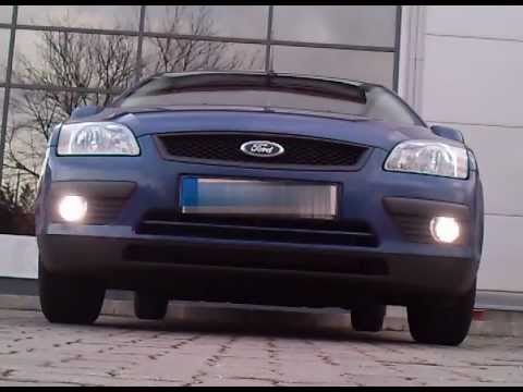 Ford focus drl ködlámpa helyére szerelve youtube