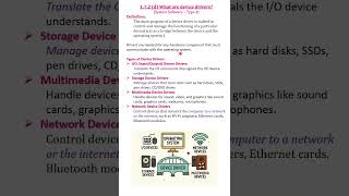 1.7.2.dWhat are Device Drivers?Class11computer science ncert #ncert #computerscience #class11 #ch1