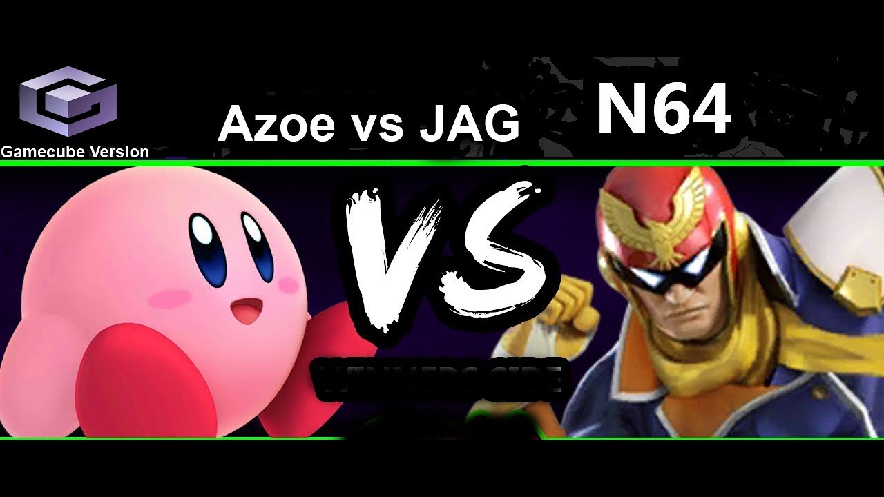 Kirby [Red] (Azoe) vs Captain Falcon (JAG) N64 - 02-Nov-2019