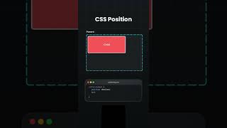 CSS Position Explained in 30 Sec #shorts #coding #css #webdevelopment