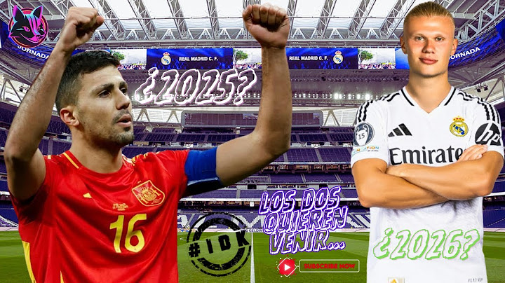 RODRI AND HAALAND ARE REAL MADRID'S TARGETS FOR 2025 AND 2026, BOTH WANT #IDK // 20/6/25