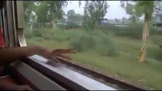 Beautiful Rainy Weather || Train || Pakistan Railways screenshot 4