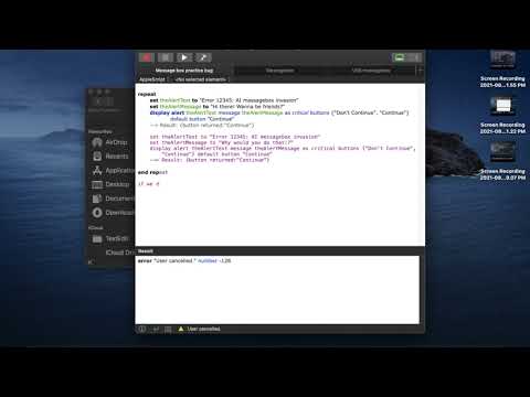 How to make an IMMORTAL messagebox (for macs)