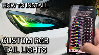 How to Install Custom RGB Tail Lights on a Genesis Coupe | LightExcel