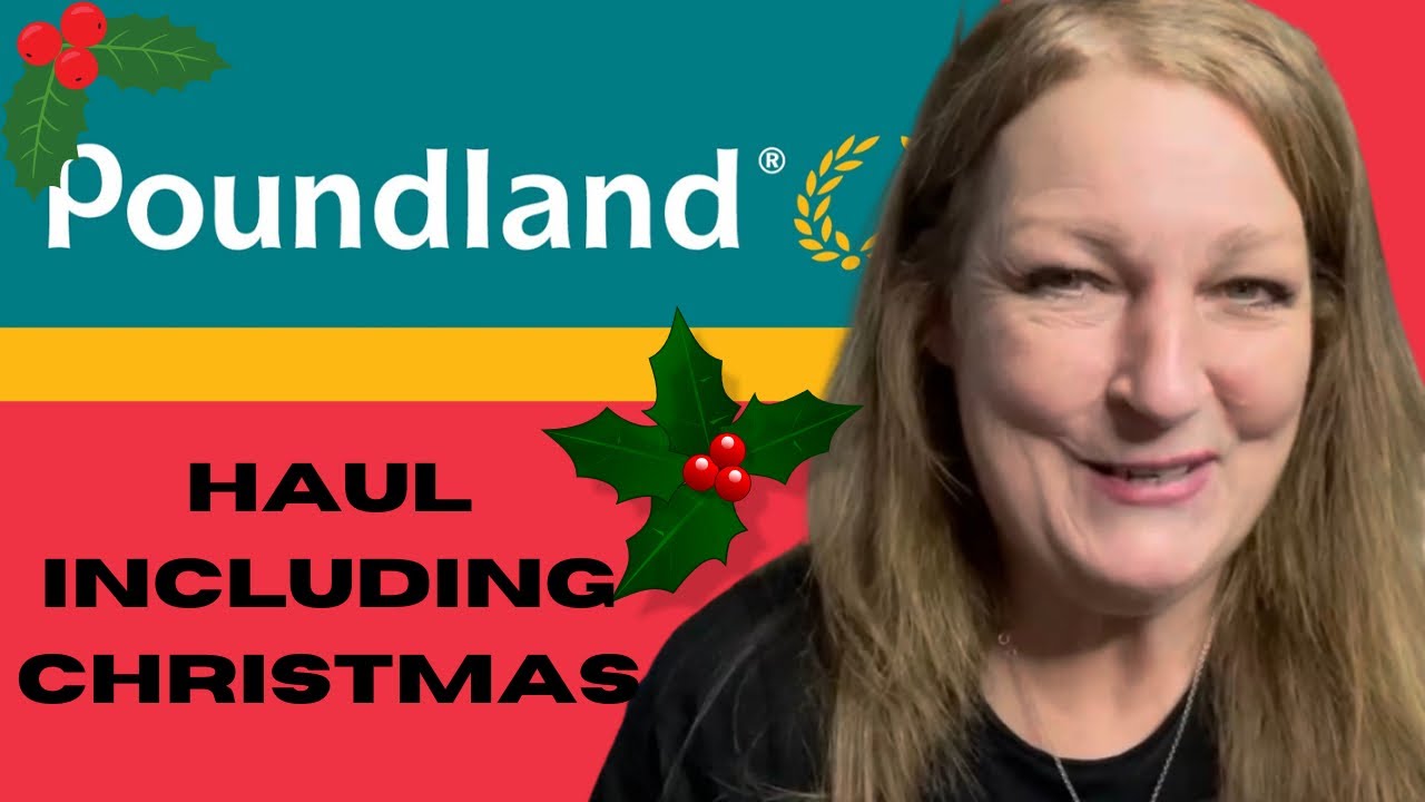 Poundland Haul Pep and co Christmas 2021 Groceries