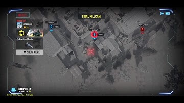 Call of Duty Mobile: Domination | Taking Final Kill By Predator Missile | Victory | Standoff