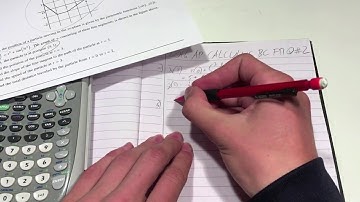 2016 AP Calculus BC FRQ #2