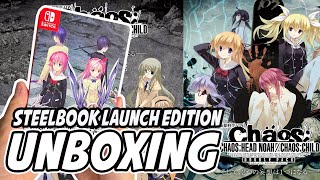 Celebrity Chaos;Head Noah / Chaos; Child Double Pack (Steelbook Launch Edition (Switch) Unboxing Net Worth