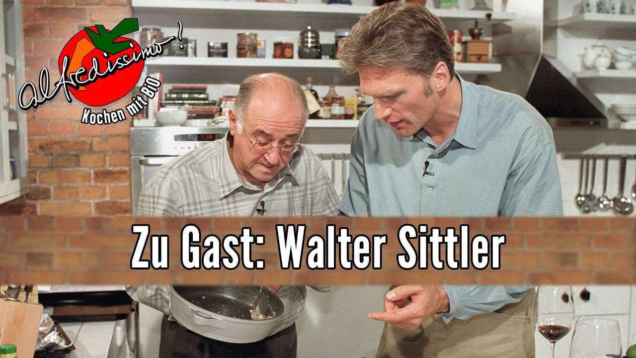 alfredissimo! - Kochen mit Bio! - Champignon-Toast / Tintenfisch-Pfanne  - Mit Walter Sittler