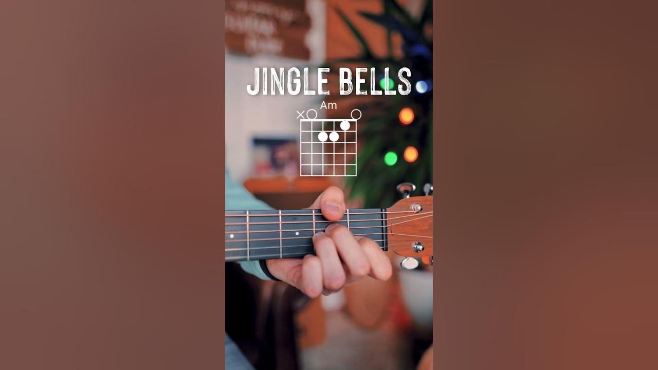 Jingle Bells Guitar Tutorial // Christmas Song Guitar Lesson