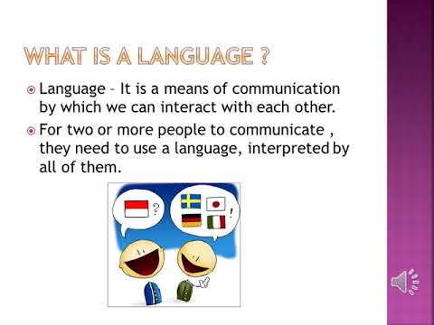 Chapter 1 Computer language for Class 6