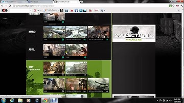 Mw3 Calendar for maps