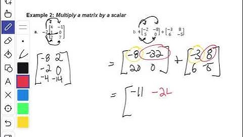 3.5 Perform Basic Matrix Operations