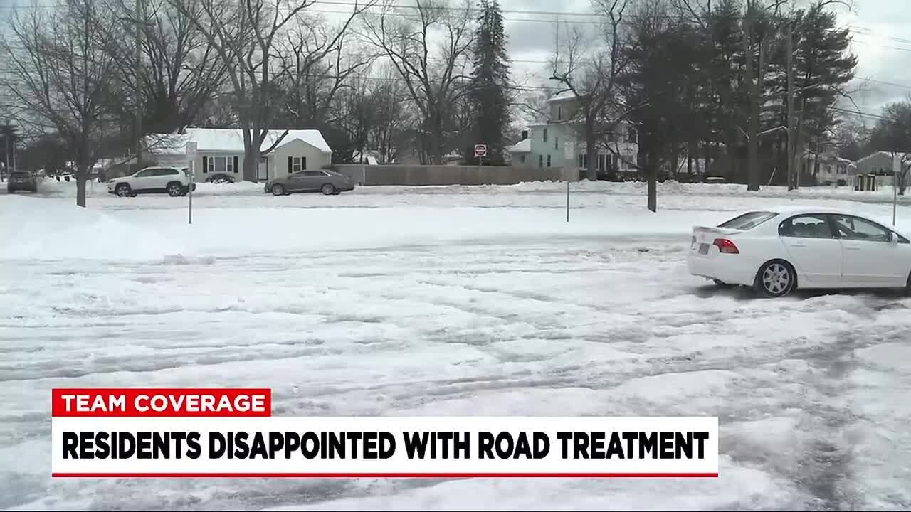 DPW official responds to concerns over icy road conditions - YouTube