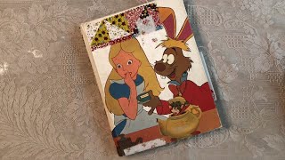 Junk Journal Flip Through: Alice In Wonderland (sold)