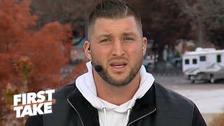 Tim Tebow makes Ohio State vs. Michigan predictions | First Take