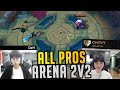 ALL PRO ARENA 2v2 - Chovy | Canyon VS Doran | Zeka VS Deft | Ohq VS Peyz | Helper (Translated)