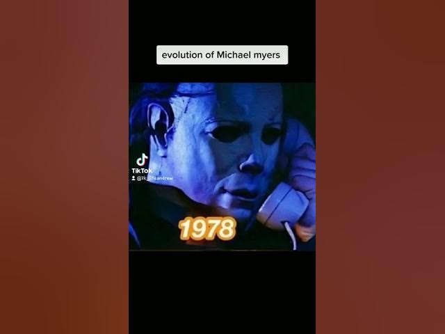 evolution of Michael myers (1978-2021)