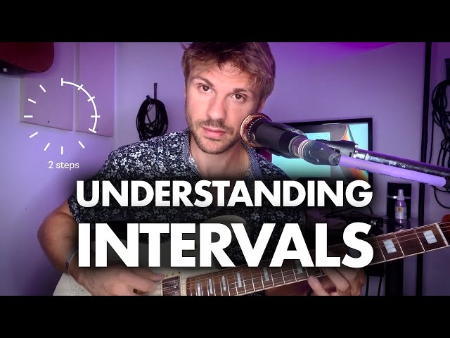 EVERYTHING about INTERVALS - What they are and how to use them ON THE GUITAR class=