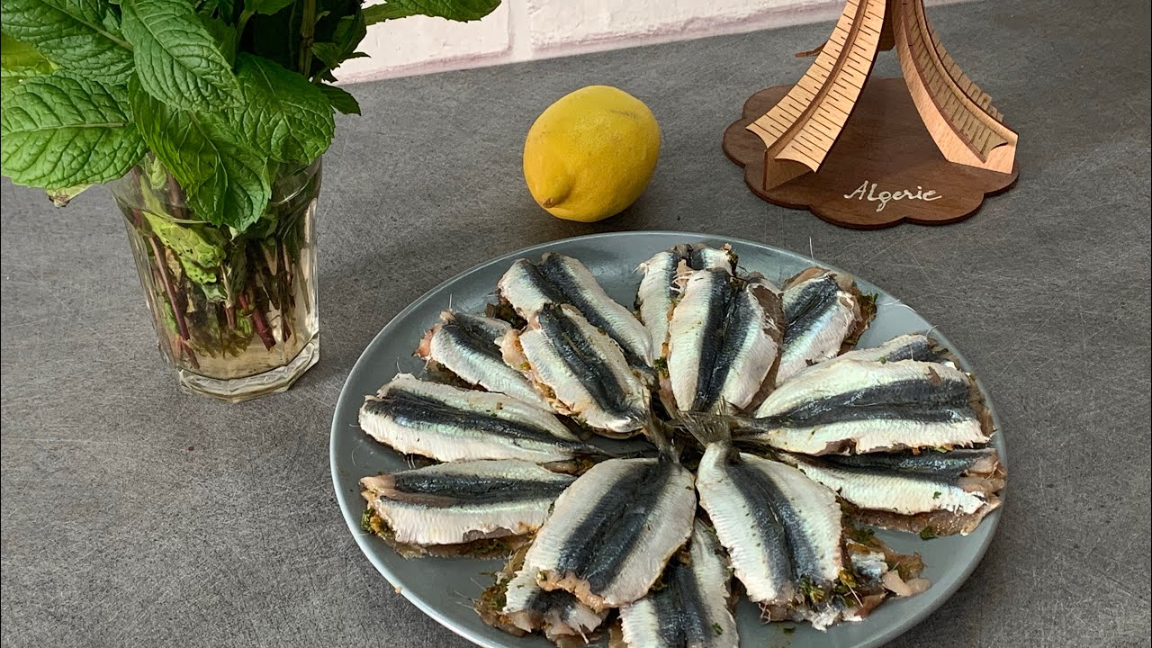 سردين سكاباج وصفة قديمة 1974 sardine farcie