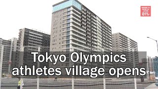 Tokyo Olympic athletes village opens