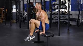 Tuck sit off bench