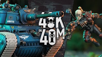 A Question of Loyalty! - Guard vs Imperial Agents 40k in 40m Warhammer battle