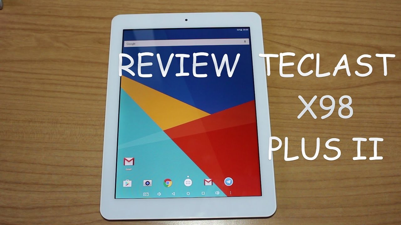 Review Teclast X98 Plus II en español - YouTube
