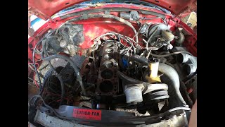 1992 Ford Blown Head Gasket Repair Part 6: Cylinder Head Removal