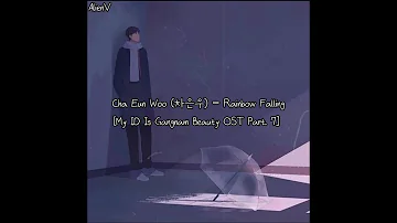 [Lirik Subindo] Cha Eun Woo (차은우) – Rainbow Falling [My ID Is Gangnam Beauty OST Part. 7]