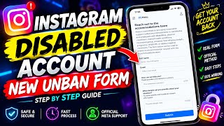 How to Recover Disabled Instagram Account (NEW META SECRET METHOD)