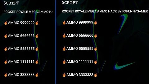 Rocket Royale Mega Ammo Hack Script🔥🔥🔥